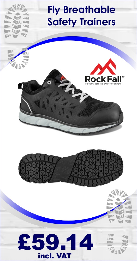 Rock Fall Fly Breathable Safety Trainers