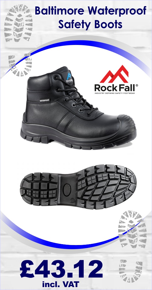 Rock Fall Baltimore Waterproof Safety Boots