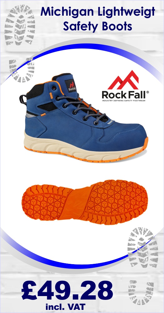 Rock Fall Michigan Lightweight Safety Boots