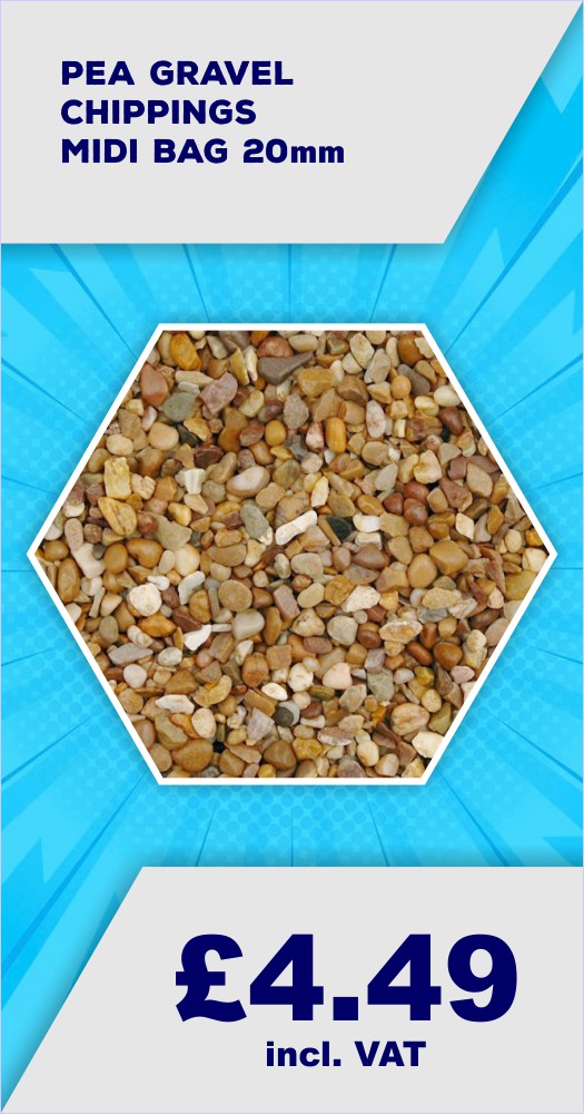 Pea Gravel Chippings Midi Bag 20mm