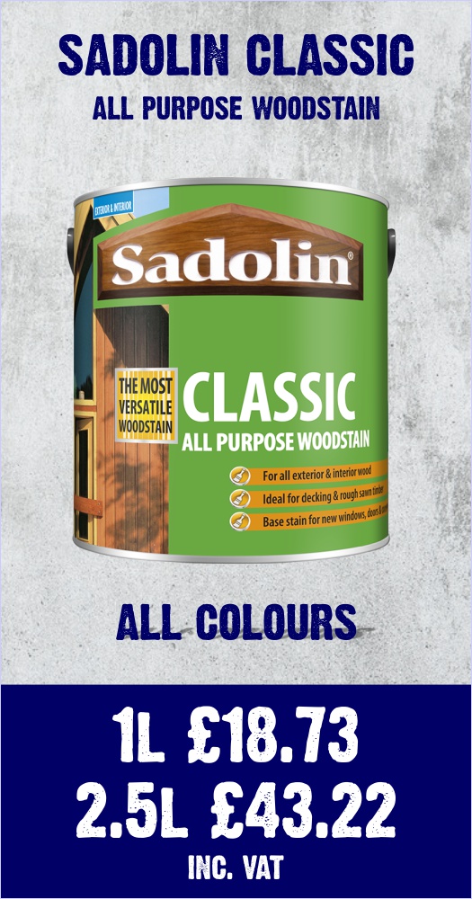 Sadolin Classic All Purpose Woodstain