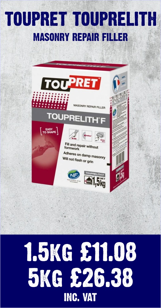 Toupret Touprelith Masonry Repair Filler
