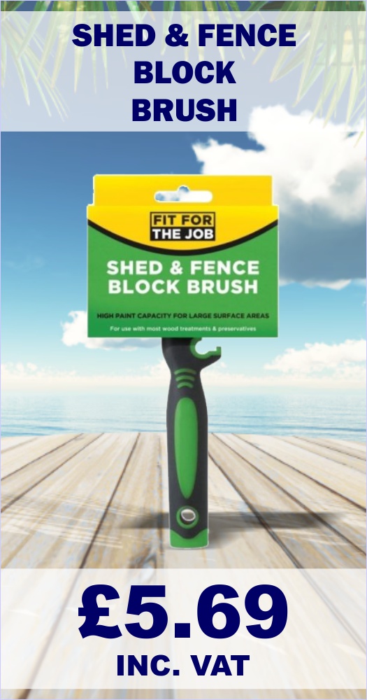 Shed & Fence Block Brush