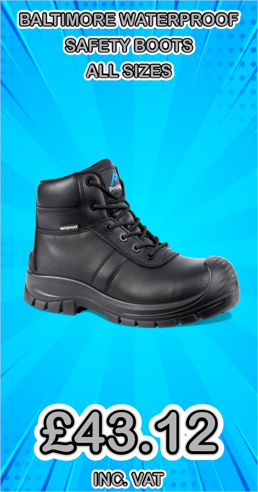 Baltimore Waterproof Safety Boots 