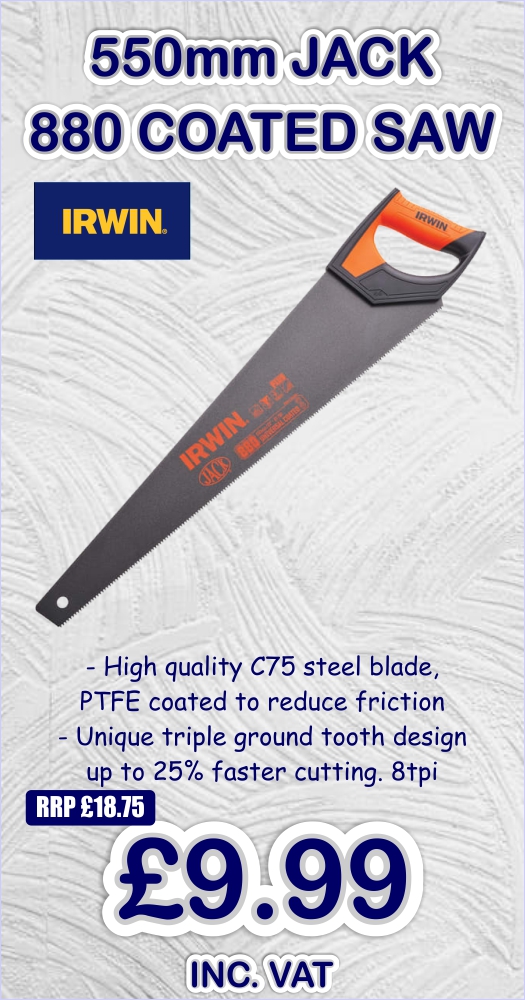 550mm Jack 880 Coated Saw